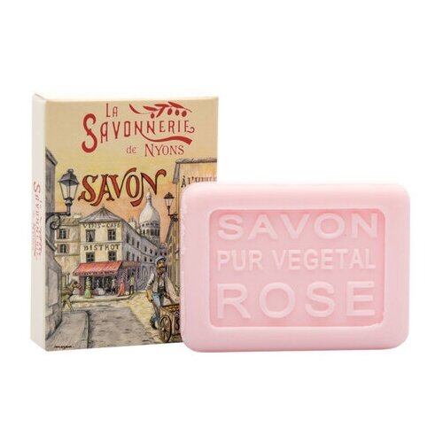 Купить Гостевое мыло La Savonnerie de Nyons с розой Монмартр 25 гр.
