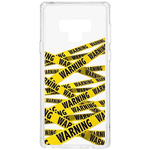 фото Чехол на samsung galaxy note 9 kruche print warning