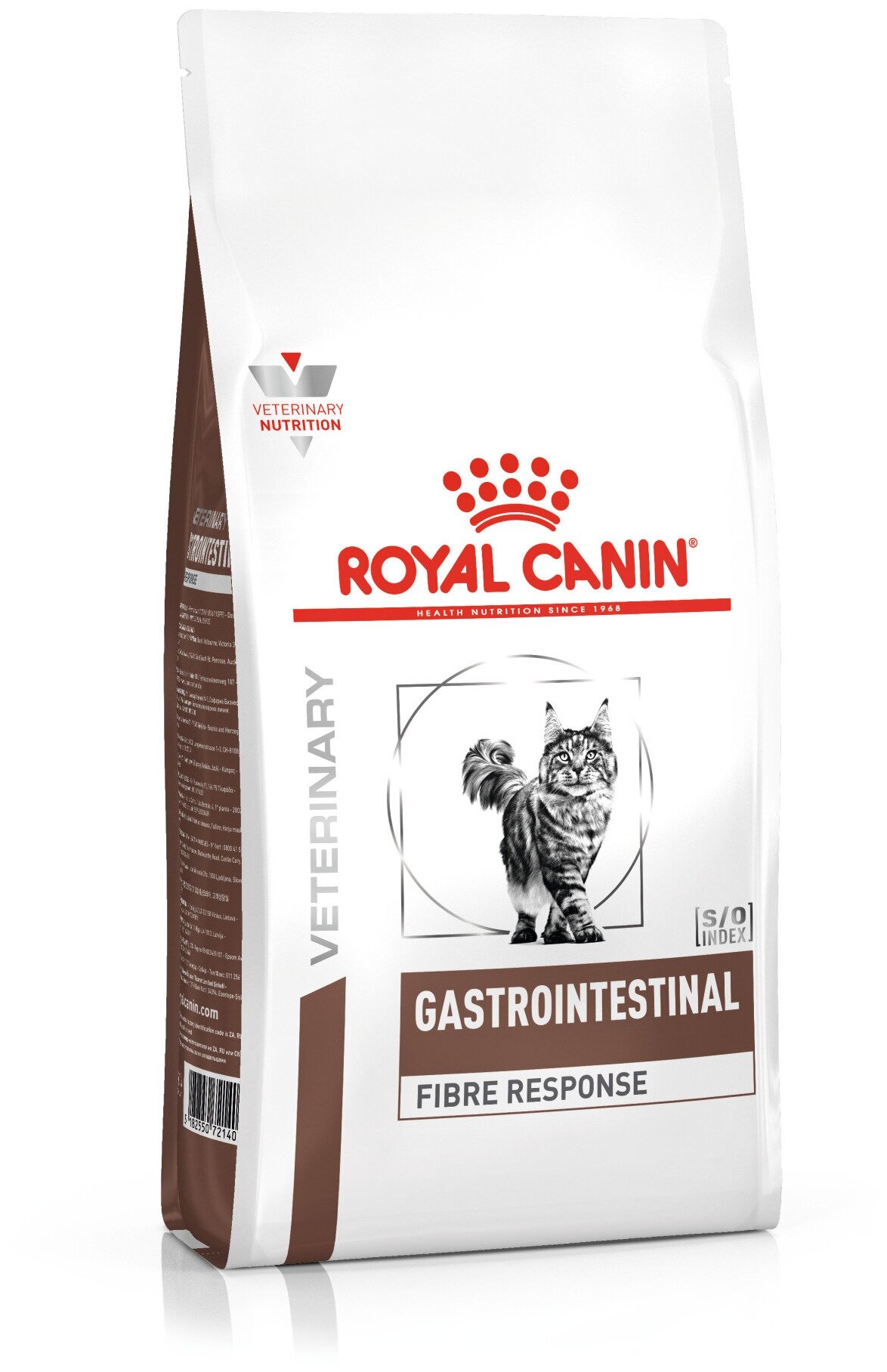 ROYAL CANIN VD GASTRO INTESTINAL FIBRE RESPONSE FR31 400 г ветеринарная диета для кошек при острых и хронических запорах 3шт