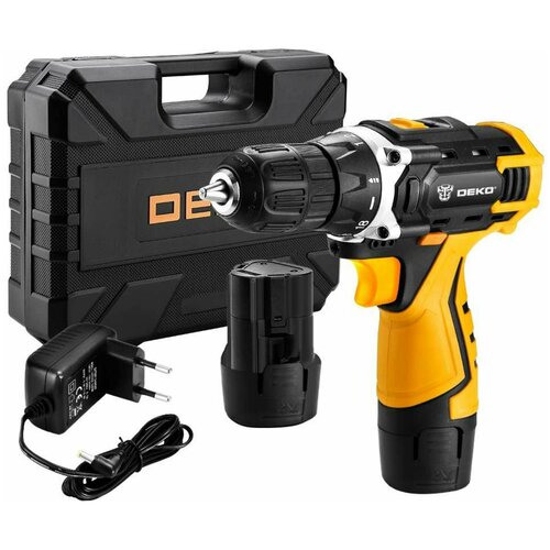 Аккумуляторная дрель-шуруповерт DEKO DKCD12FU-Li электроинструмент подарок на день рождения мужчине любимому папе дедушке парню 347000₽
