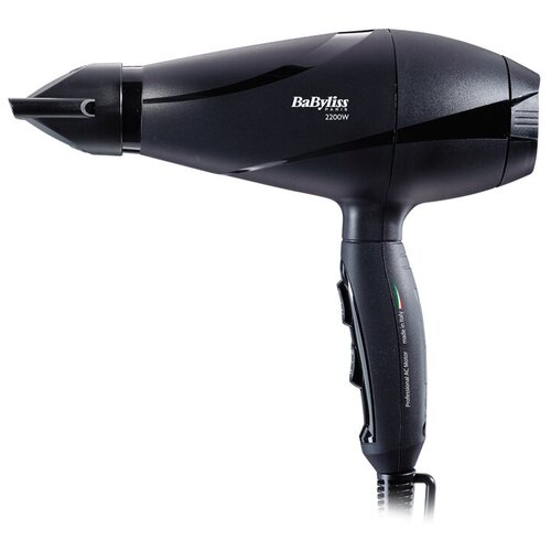 насадка концентратор 90 мм для фена babyliss pro babbclne301 Фен BaByliss 6613DE, черный