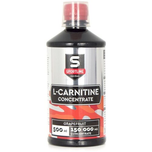 Sportline Nutrition L-карнитин Concentrate, 500 мл., грейпфрут geneticlab nutrition l карнитин 60 000 concentrate 500 мл вишня