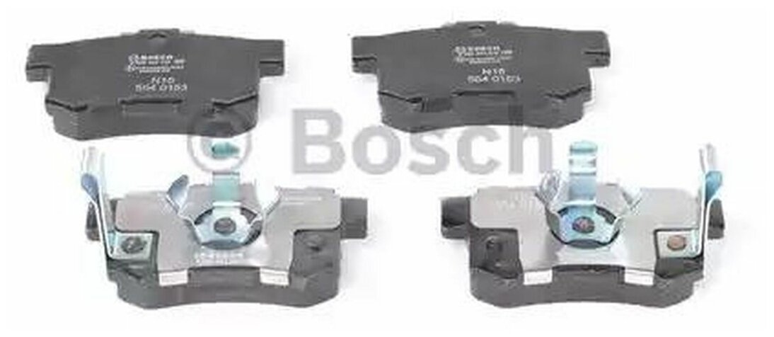 0986494233 BOSCH Колодки торм задн к-т