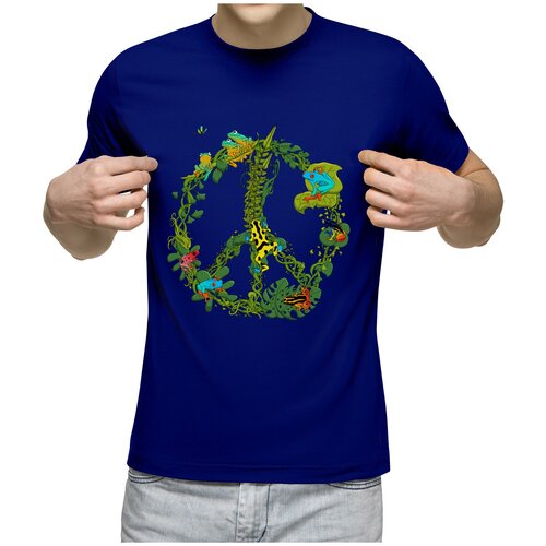 фото Футболка us basic, размер s, синий