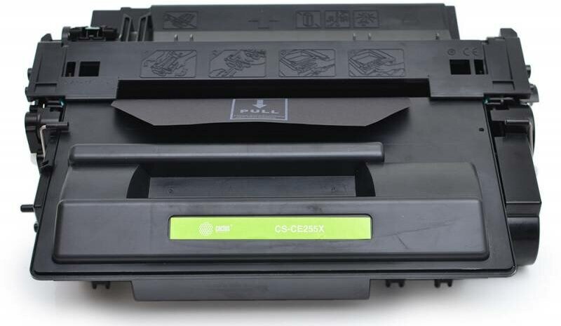 Картридж CE255X (55X) для лазерного принтера HP LaserJet Enterprise P3015d, P3015dn, P3015x