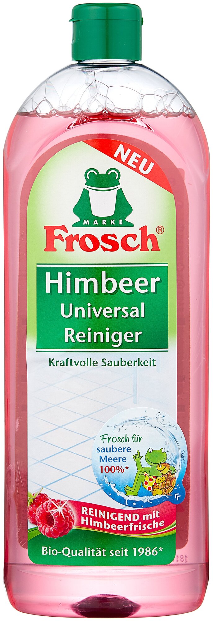 Frosch гель универсальный Малина, 0.75 л