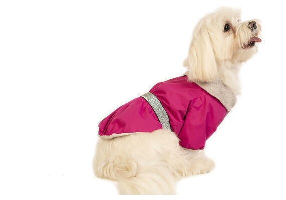 Куртка для собак розовая - фотография № 1