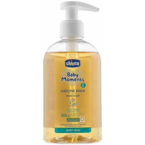 Мыло жидкое для рук для детей с 0+ Baby moments Chicco/Чикко фл. 250мл