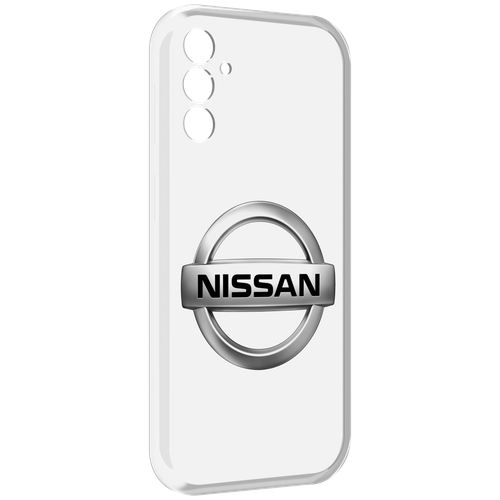 Чехол MyPads nissan-ниссан-3 мужской для Samsung Galaxy M13 задняя-панель-накладка-бампер