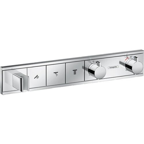 Смеситель для душа RainSelect с термостатом Хром Hansgrohe 15356000 hansgrohe puravida 15771000 термостатический смеситель для ванны душа хром