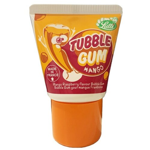 фото Жевательная резинка lutti tubble gum mango 35г (2 штуки)