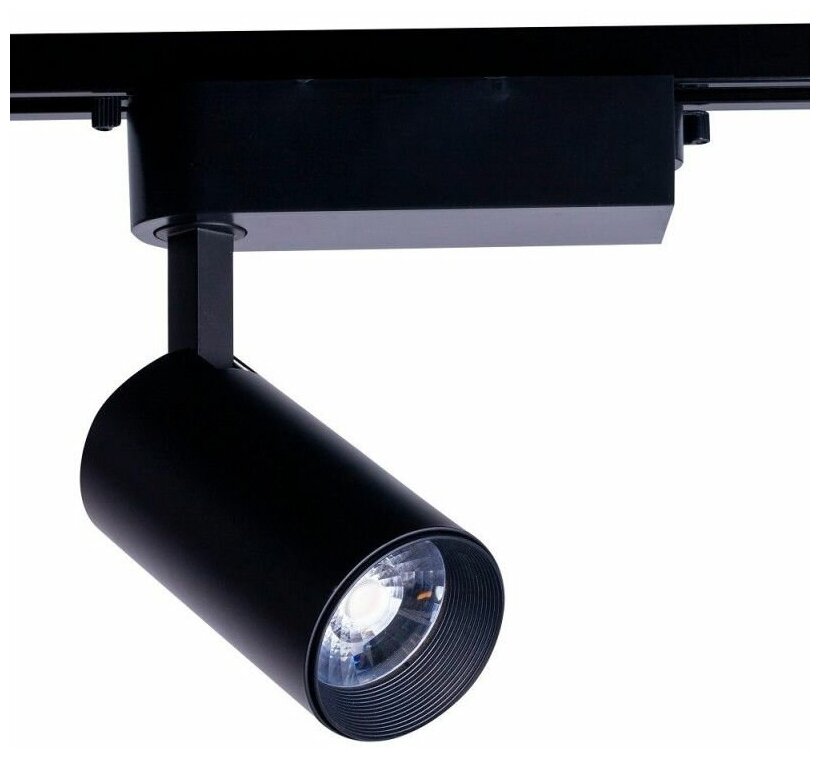 Трековый светильник Nowodvorski Profile Iris 9009, Черный, LED 30