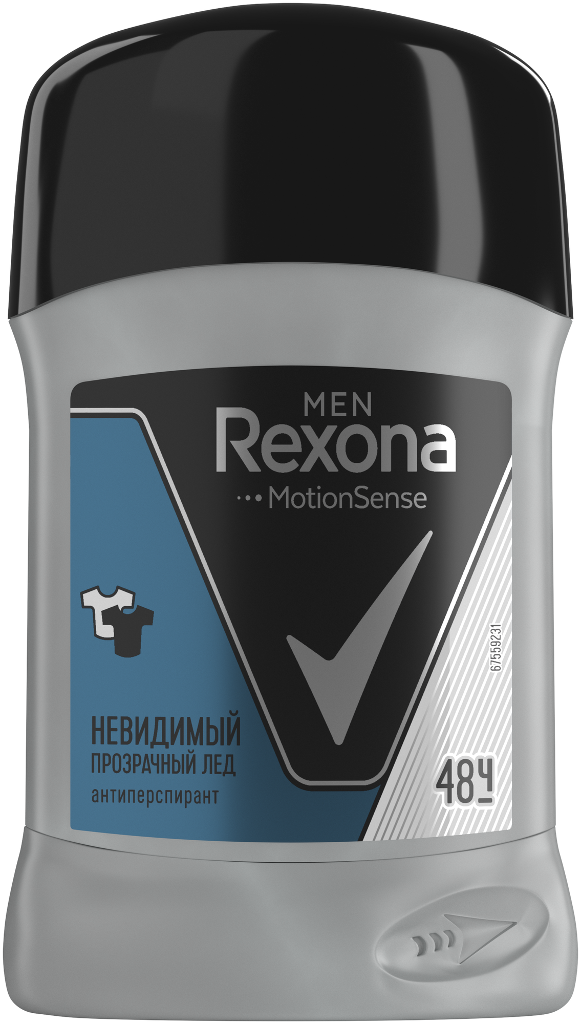 Rexona Антиперспирант стик Men Motionsense Невидимый Прозрачный лед