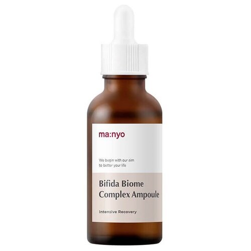 Manyo Factory Bifida Biome Complex Ampoule Эссенция для лица с бифидобактериями, 50 мл manyo омолаживающая увлажняющая сыворотка для лица biome complex ampoule 30 мл manyo bifida