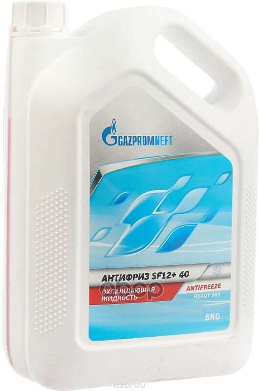 Антифриз Gazpromneft 40 Готовая Красный 5 Кг 2422210173 Gazpromneft арт. 2422210173