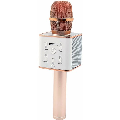 Микрофон Bluetooth динамики USB Орбита OT-ERM04 Розовый 90200₽