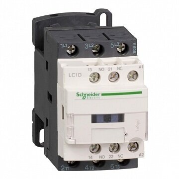 Контактор TeSys LC1D 3P 9А 400/24В DC 4кВт код. LC1D09BL Schneider Electric 1шт.