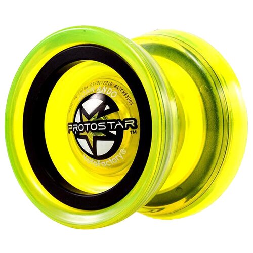 йо йо yoyo factory whip зелeный Йо-йо YoYo Factory Protostar, желтый/черный
