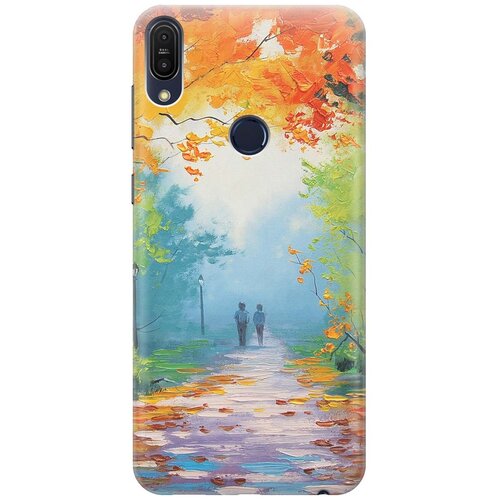 фото Re:pa накладка transparent для asus zenfone max (m1) zb555kl с принтом "яркая осень"