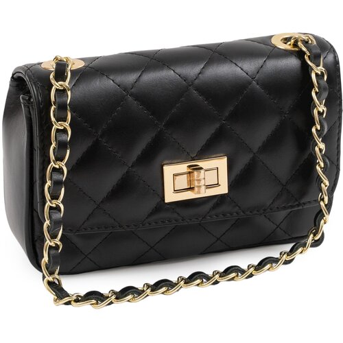 фото Сумка клатч sefaro, фактура гладкая, черный