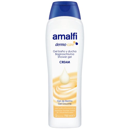 Гель для душа и ванны AMALFI cream 750 мл гель для ванны и душа amalfi dermo 750 мл