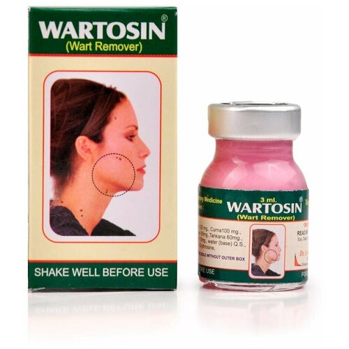 WARTOSIN Dr. Loonawat (вартосин, средство для удаления папилом и бородавок), 3 мл.