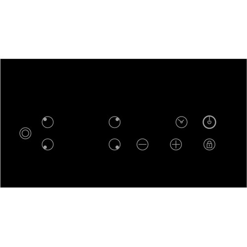 Варочная поверхность Lex EVH 642-1 BL черный 1732000₽