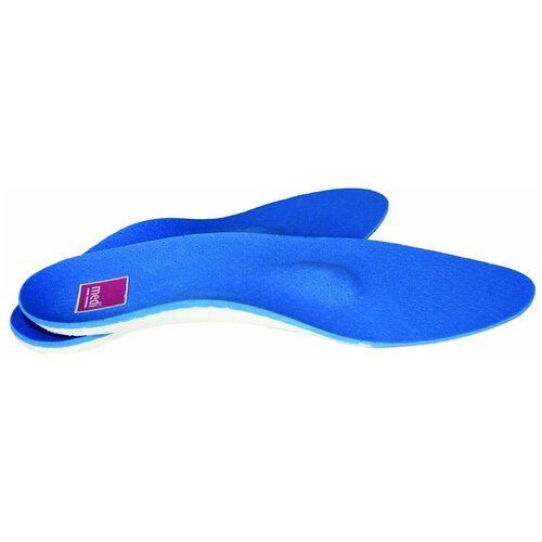 Medi Стельки ортопедические medi foot soft narrow перфорированые, р-р: 36, цвет: голубой