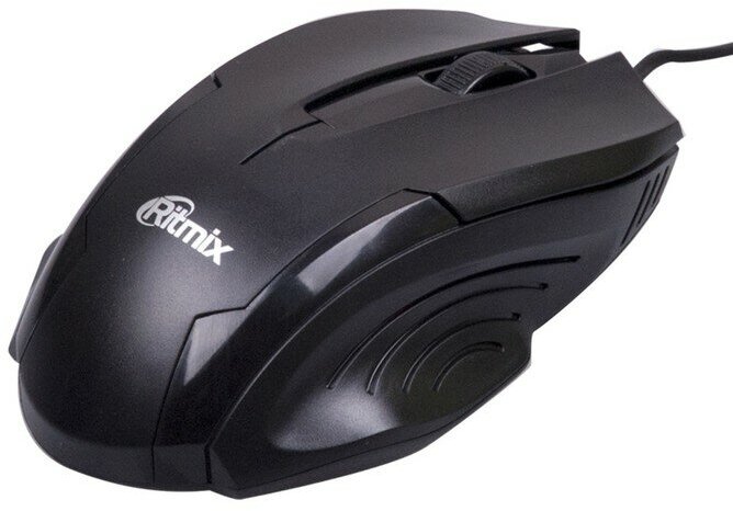 Мышь Ritmix ROM-300 Black USB, черный