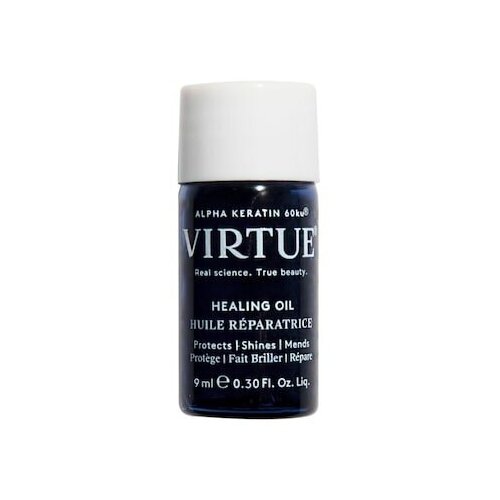 Увлажняющее термозащитное лечебное масло для волос VIRTUE Mends Protects  & Shines 9ml