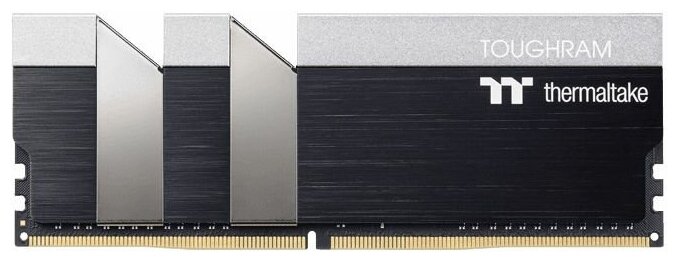 Модуль памяти DDR4 16GB (2*8GB) Thermaltake TOUGHRAM Black PC4-32000 4000MHz CL19 радиатор 288pin 1.35V - фото №3