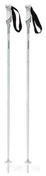 Горнолыжные палки KOMPERDELL Alpine universal Descent TI White 13mm (см:110)