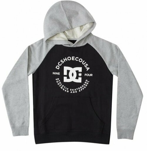 Худи DC Shoes, размер 10/S, черный