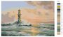 Картина по номерам V-702 "Маяк в море", 40x60 см