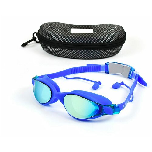 Очки для плавания взрослые CLIFF 101M, синие очки для плавания взрослые e36862 1 синие
