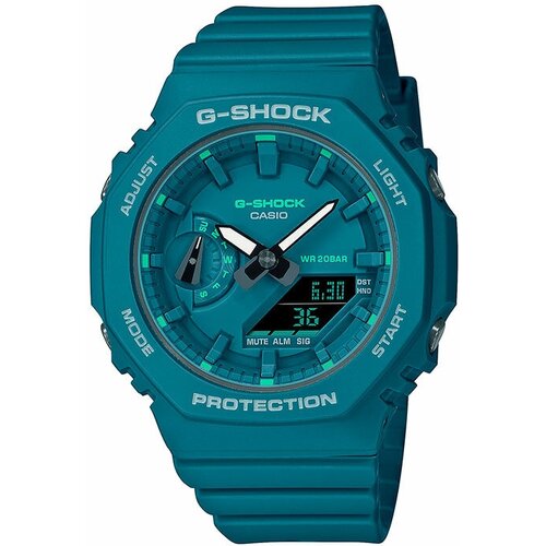 фото Наручные часы casio casio gma-s2100ga-3a, бирюзовый, зеленый