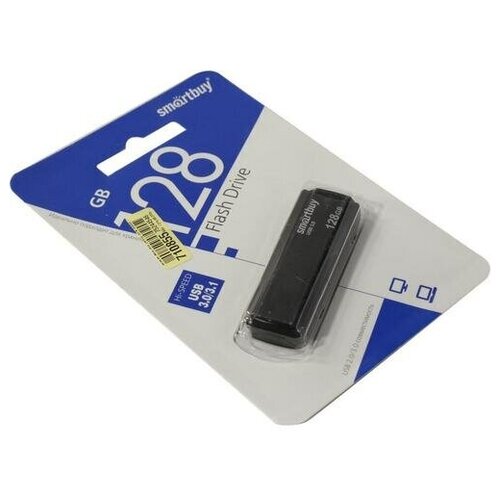 Флешка Smartbuy Clue SB128GBCLU-K3 128 Гб Black флешка машинка 128 гб usb 2 0