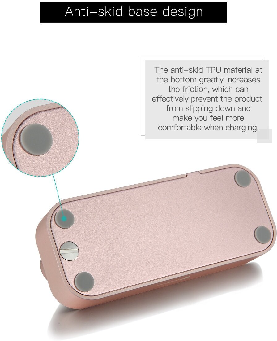 Док-станция COTEetCI (CS7205-GY) для iPhone/AirPods (Space Gray) - фото №4