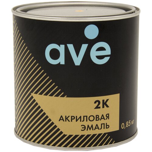 2К акриловая эмаль AVE белая 233 0,85кг + 0,2 отвердителя