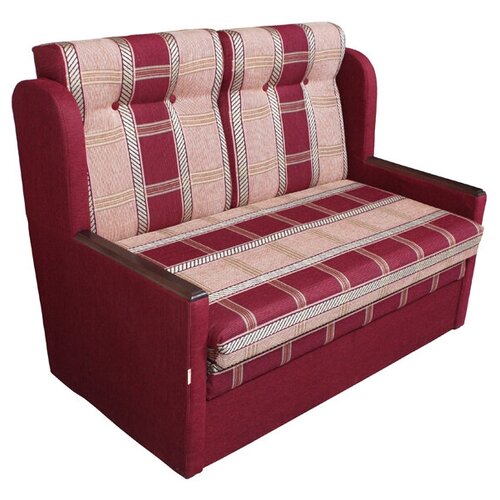 фото Диван-кровать классика 2д шенилл бордовый шарм-дизайн