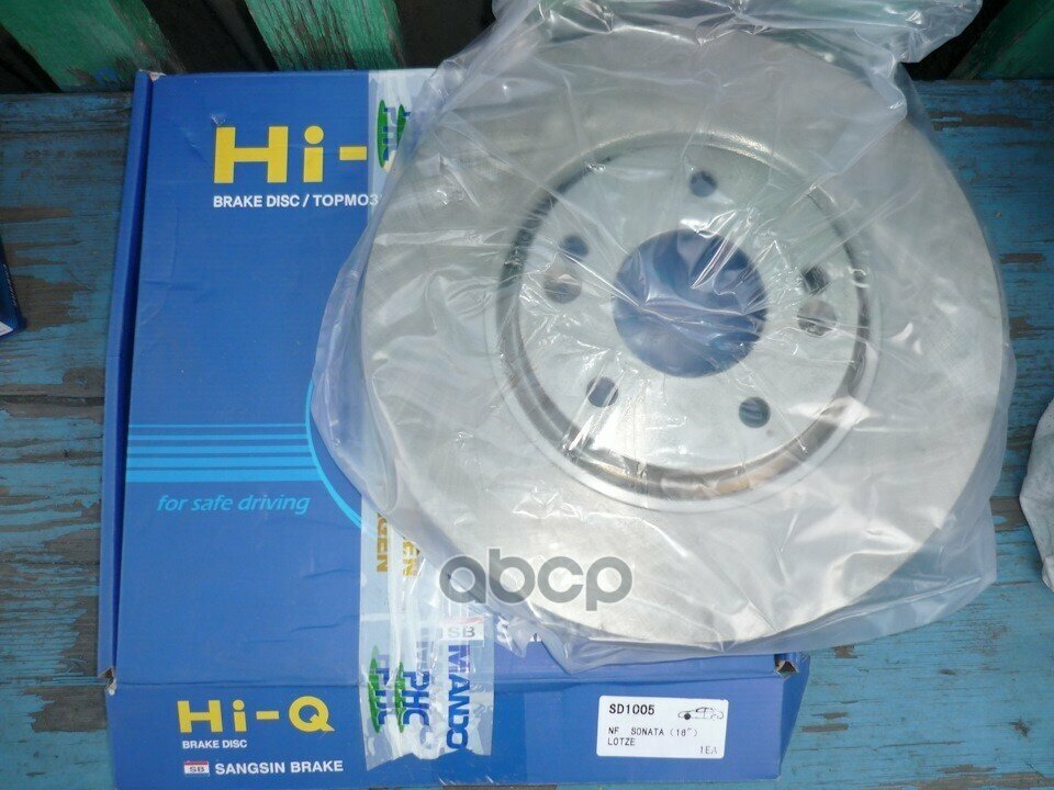 Диск Тормозной Пер. Hyundai Ix35/Sonata (Nf)/Kia Sportage Вент. d 300Мм. Sangsin brake арт. SD1005