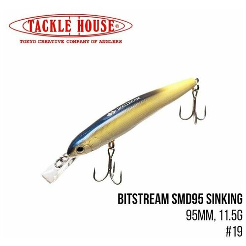 Воблер Tackle House Bitstream SMD95 Sinking (95mm, 11.5g,) Цвет 19