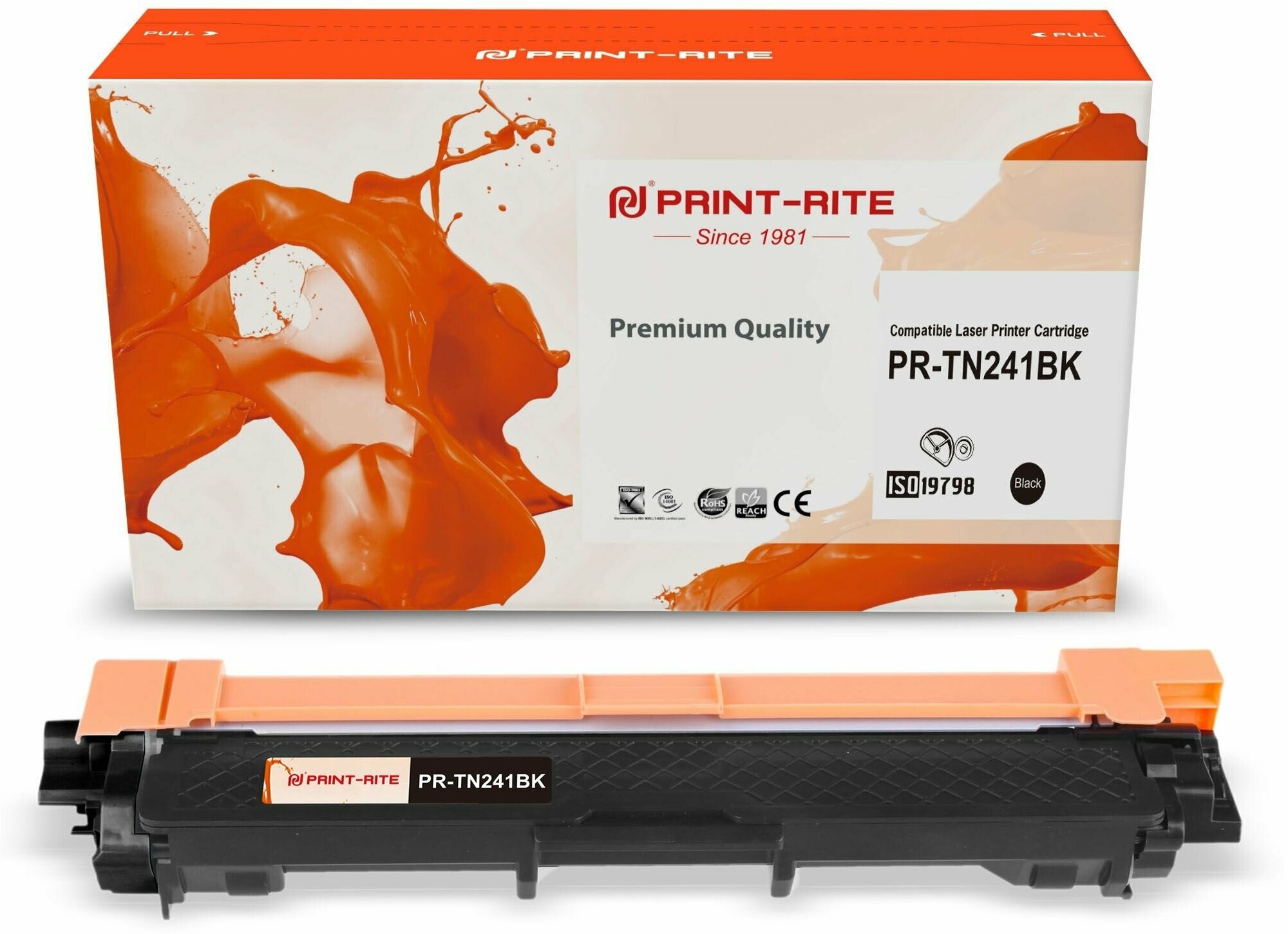 Картридж лазерный Print-Rite TFB683BPU1J PR-TN241BK TN-241Bk черный 2500стр. для Brother HL-3170CDW