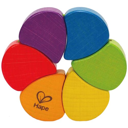 Погремушка Hape Радуга, разноцветный hape развилки с переключателем направления разноцветный
