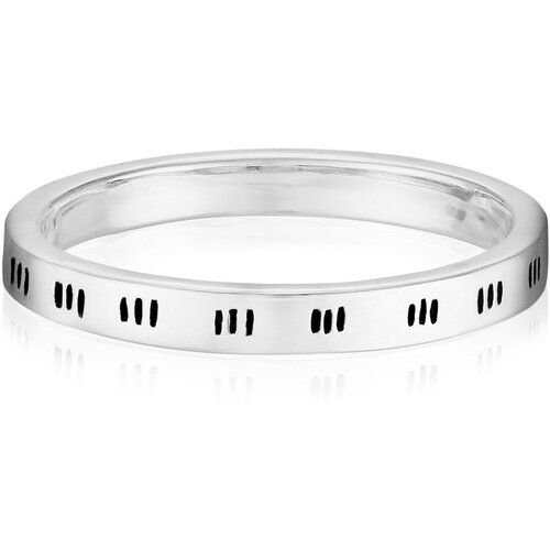 Кольцо Aloha Gaia Кольцо TOKI, серебро, 925 проба, размер 17.5 кольцо aloha gaia миди кольцо armas серебро 925 проба размер 14 5 серебряный