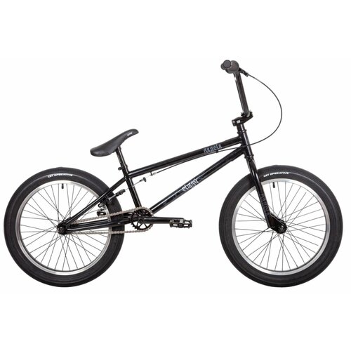 Велосипед BMX STINGER 20 GANSTA черный сталь размер 10 3720000₽