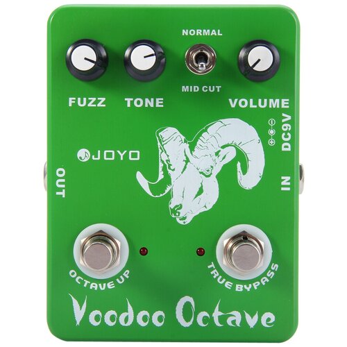 JOYO Педаль эффектов JF-12 Voodoo Octave 1 шт. гитарная педаль эффектов примочка joyo jf 320 purple storm fuzz