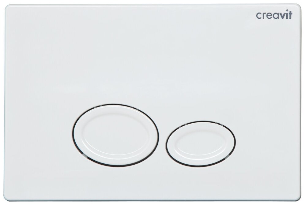 фото Клавиша смыва CREAVIT DROP белый GP2001.00
