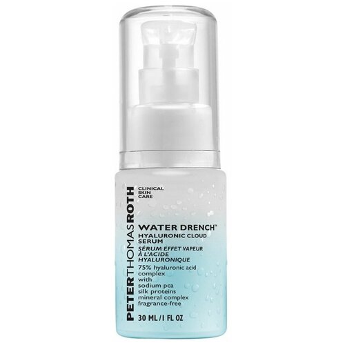 Peter Thomas Roth Water Drench Hyaluronic Cloud Serum Увлажняющая сыворотка для лица с гиалуроновой кислотой, 30 мл