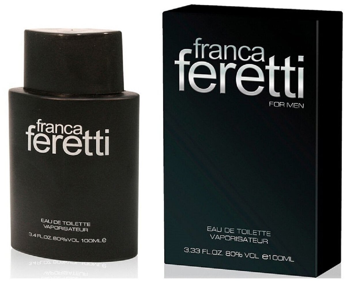 Brocard men Franca Feretti Туалетная вода 100 мл. (черный)